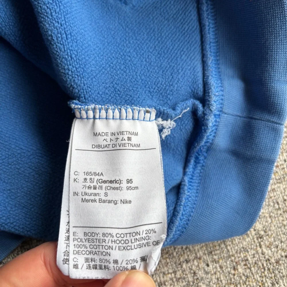 Philippines Nike Hoodie Mens Small Pilipinas Blue Basketball Pullover PHI Flag
